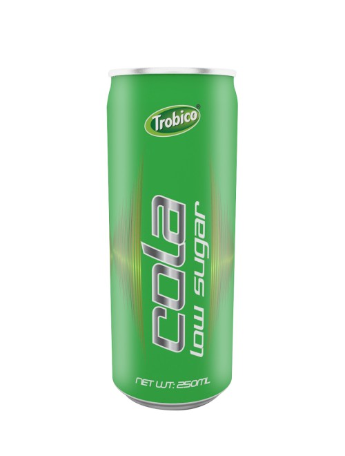 250ml alu low sugar cola drink